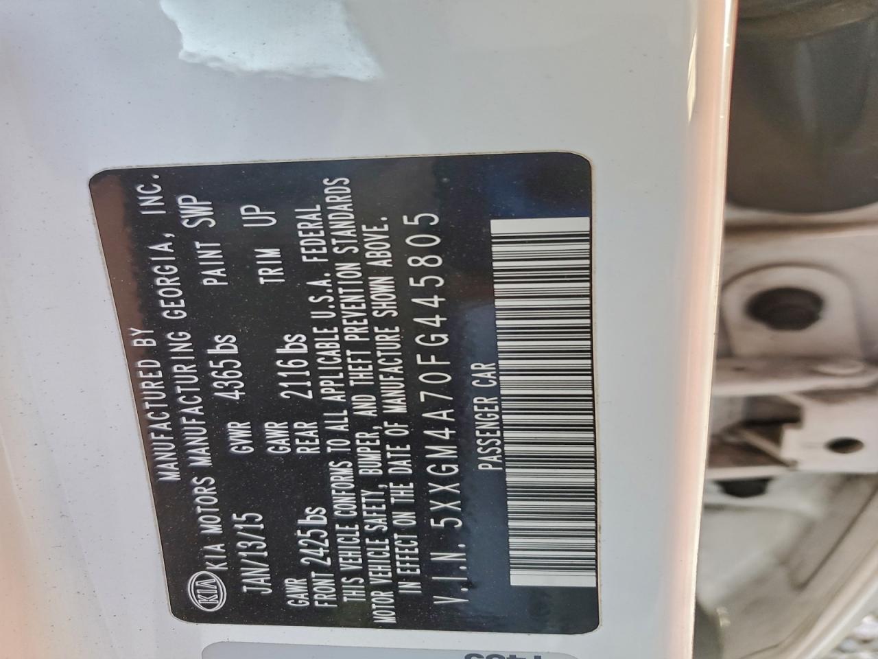 Kia Optima Lx Image 3