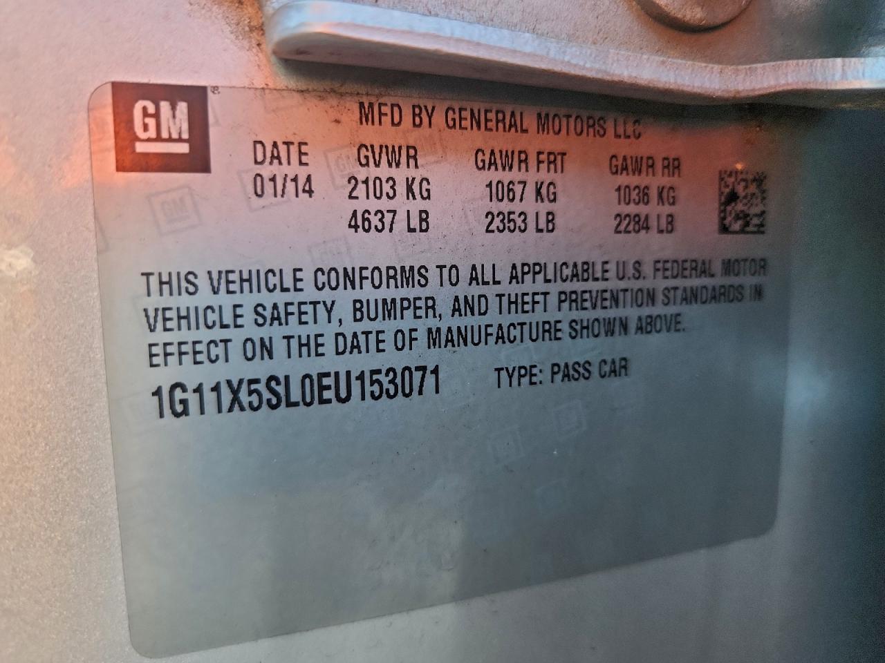 Chevrolet Impala Ls Image 3