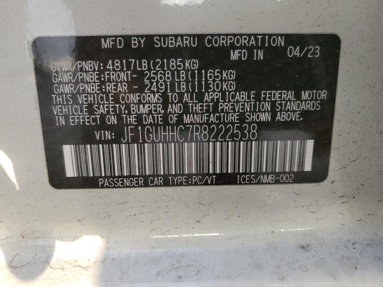 Subaru Impreza Rs Image 7