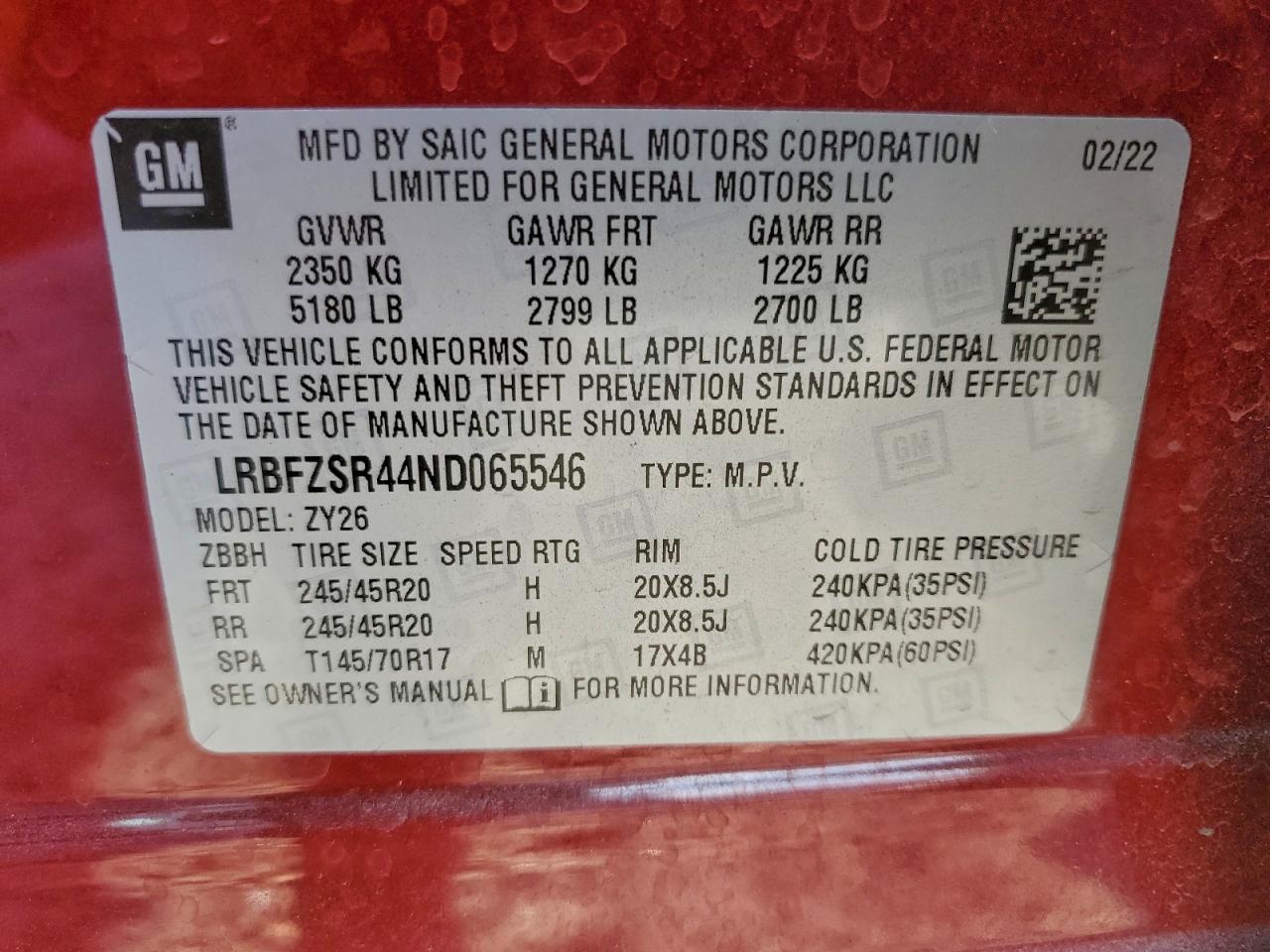 Buick Envision Avenir Image 3