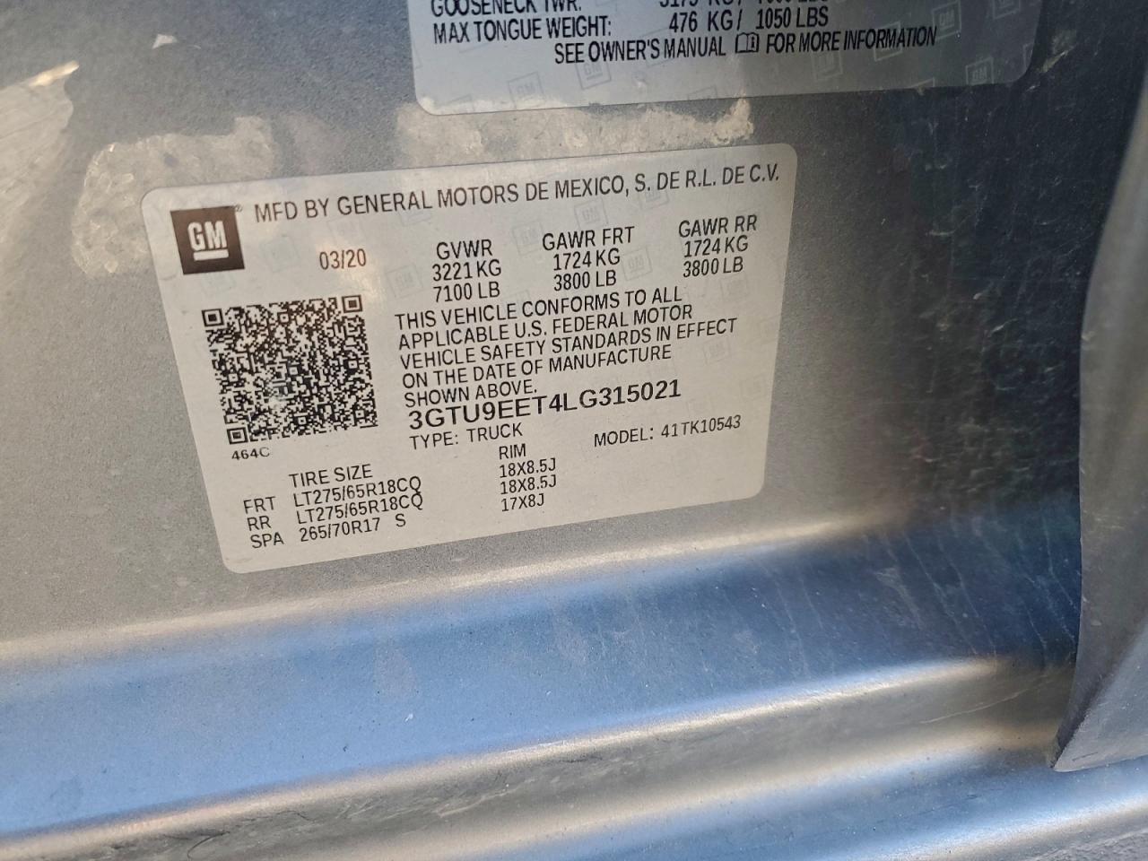 GMC Sierra K1500 At4 Image 6