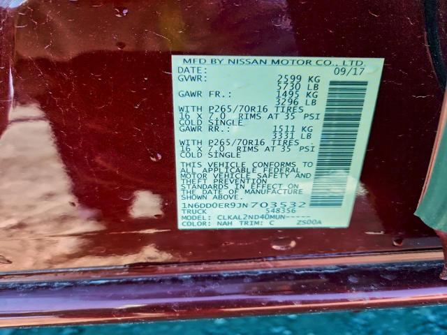 Nissan Frontier S Image 9