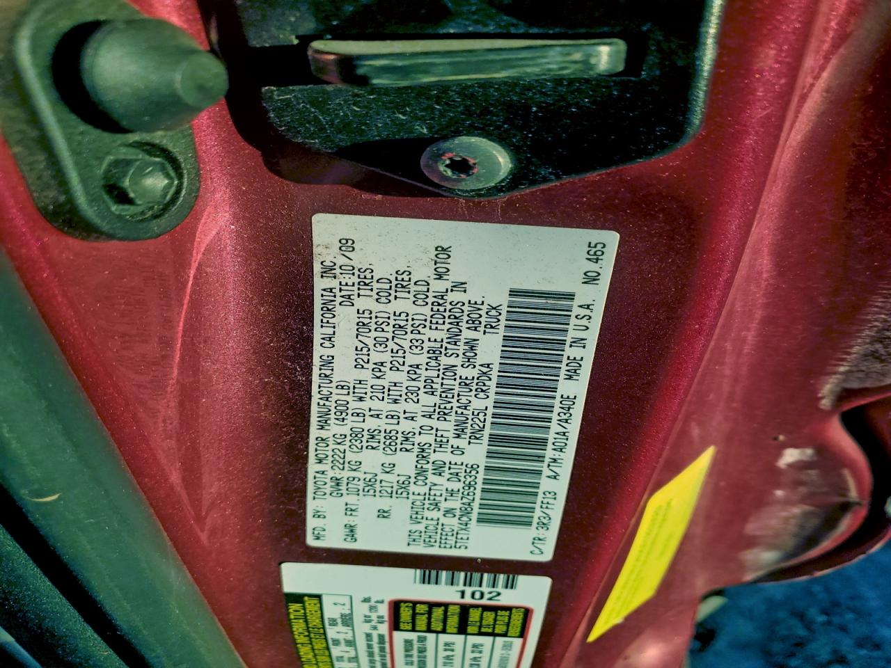 Toyota Tacoma Access Cab Image 10