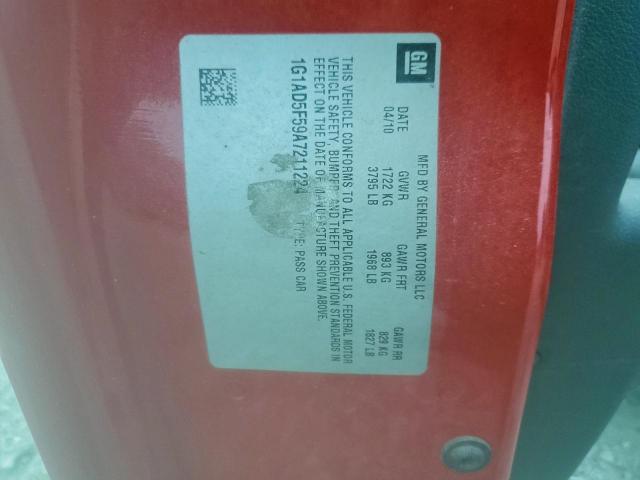 Chevrolet Cobalt 1lt Image 10