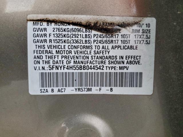 Honda Pilot Exl Image 14