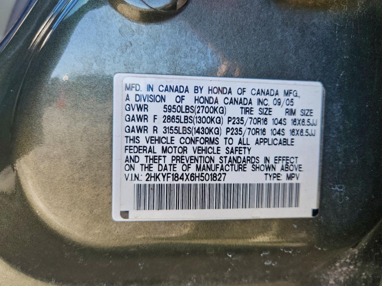 Honda Pilot Ex Image 8